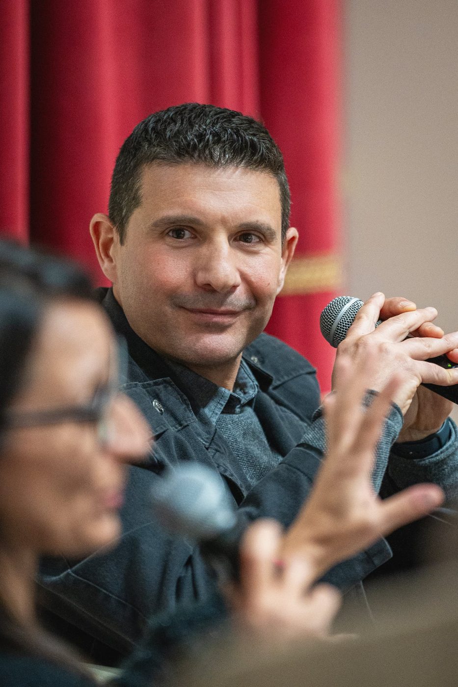 Giampiero Bartolini during a presentation